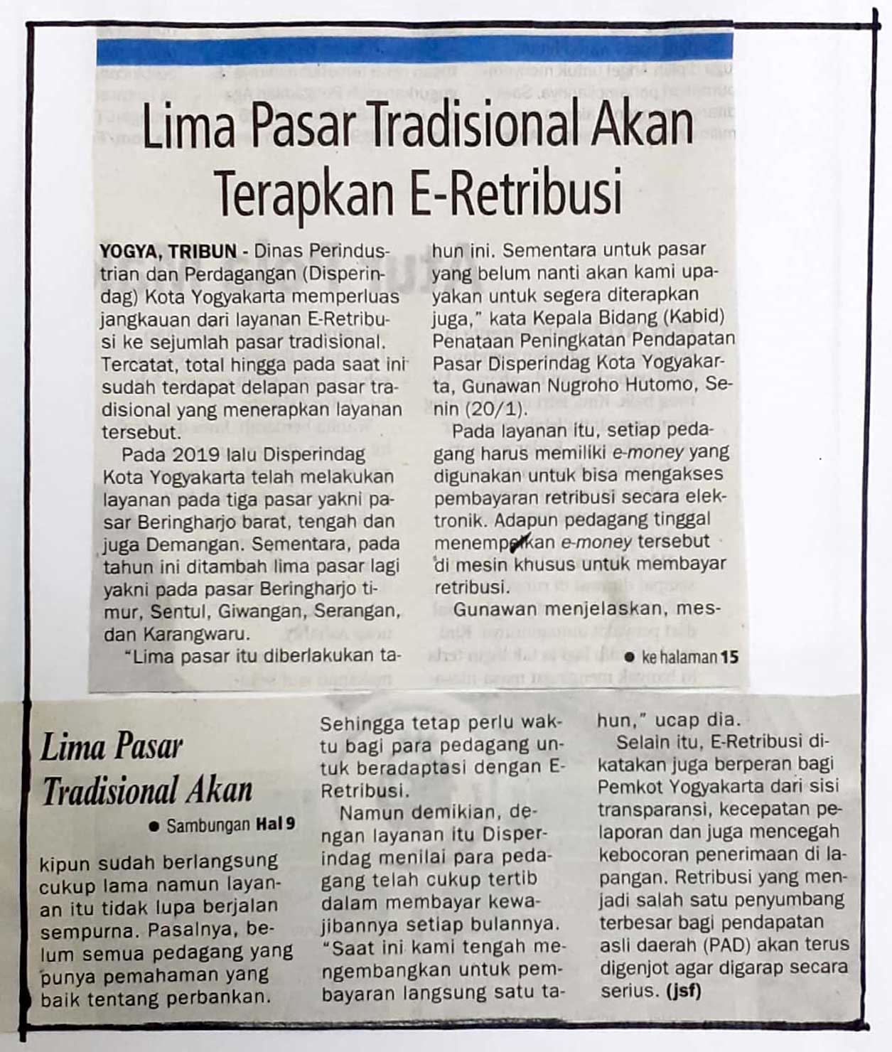 Kliping jogja terbaru