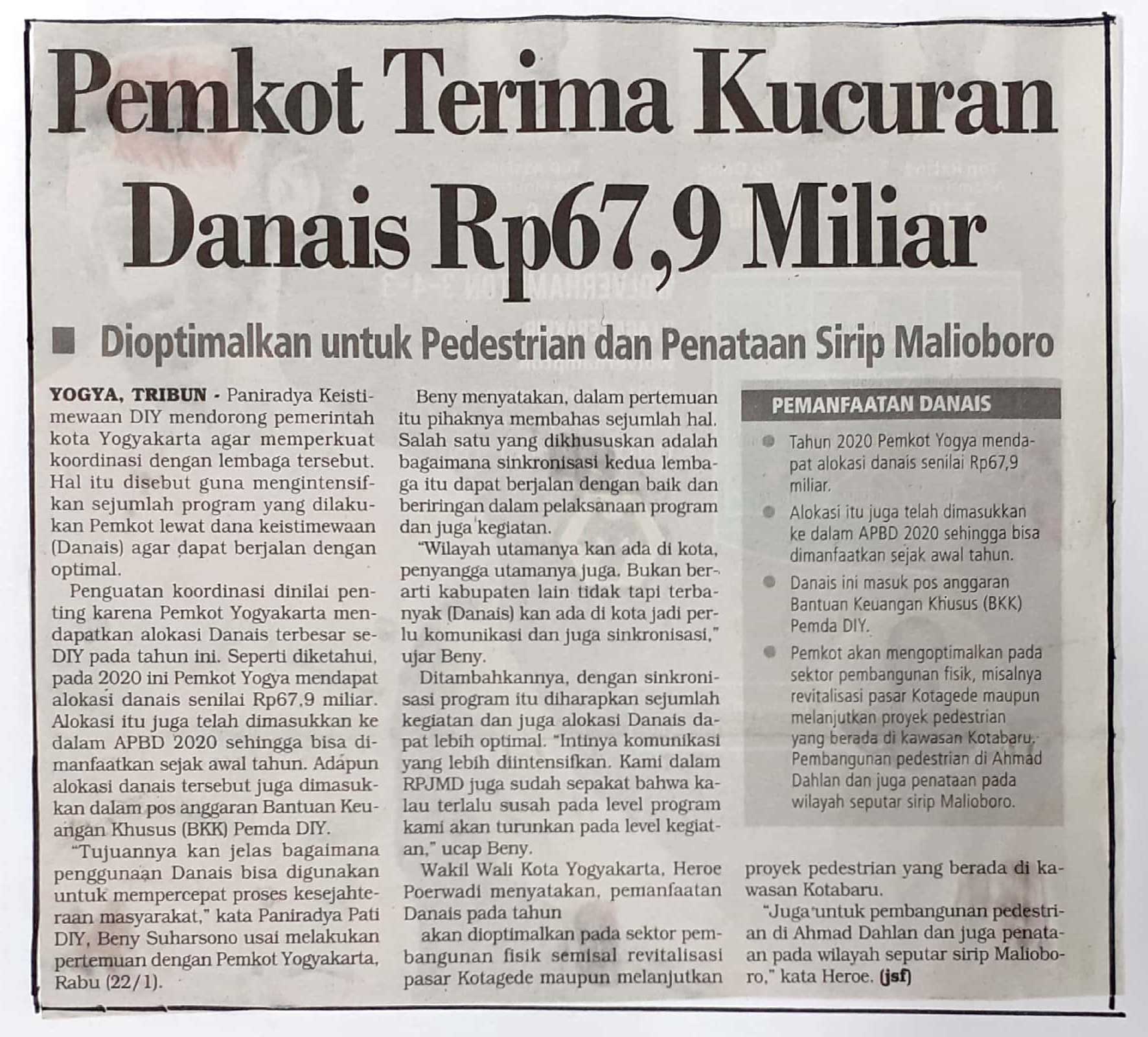 Kliping jogja terbaru