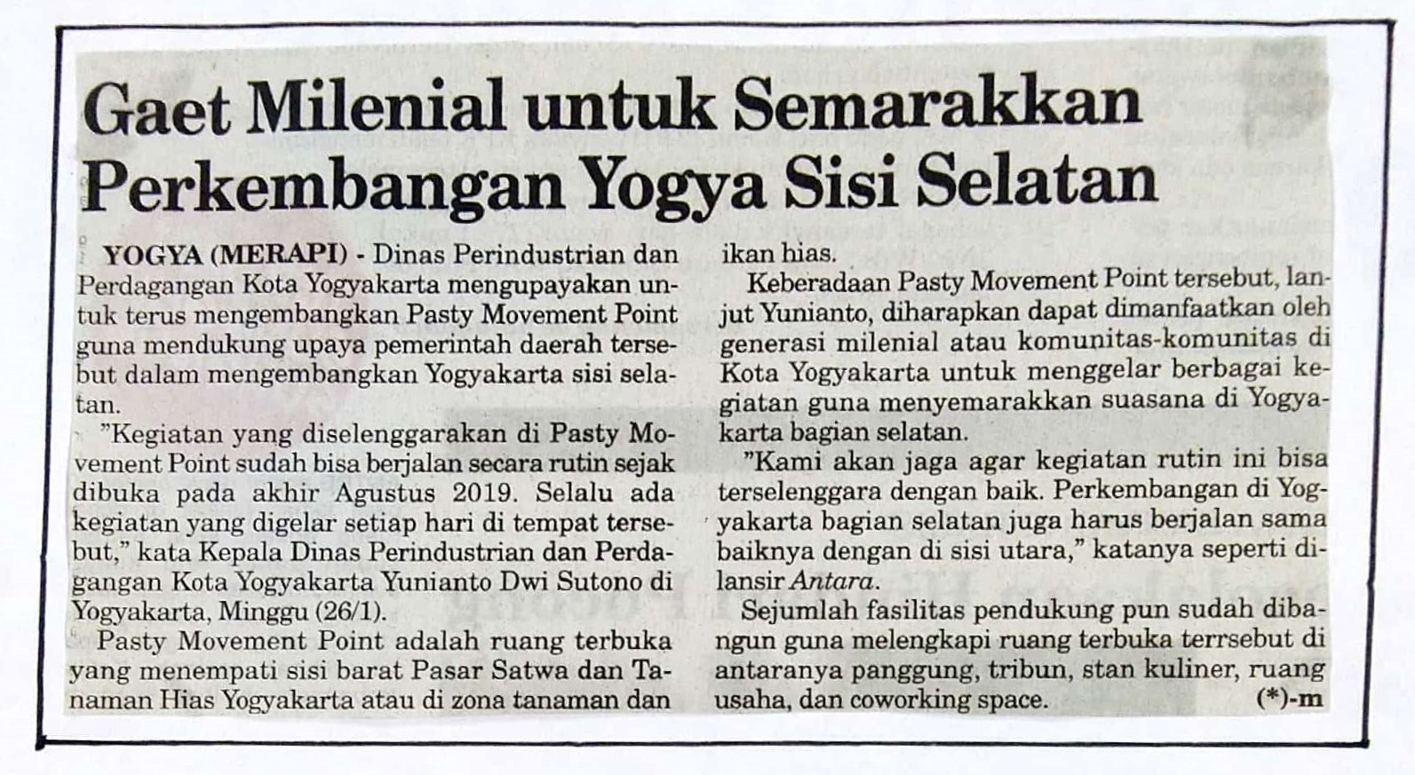 Kliping jogja terbaru
