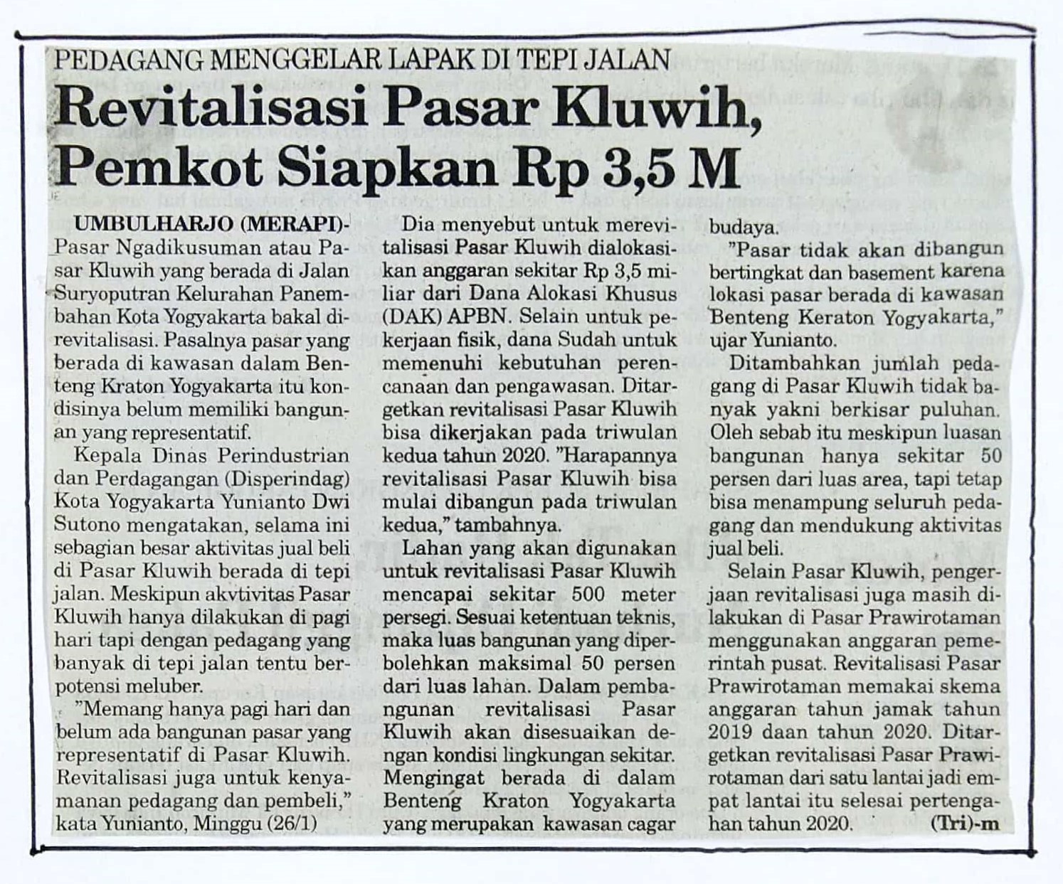 Kliping jogja terbaru