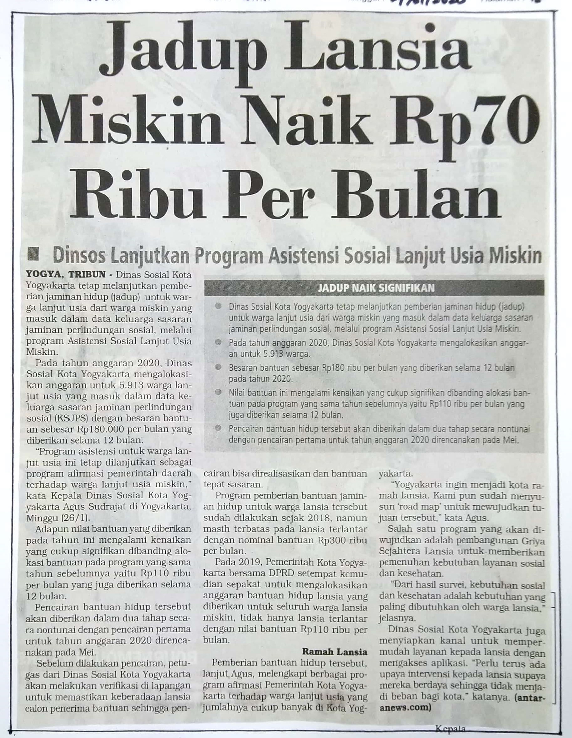 Kliping jogja terbaru