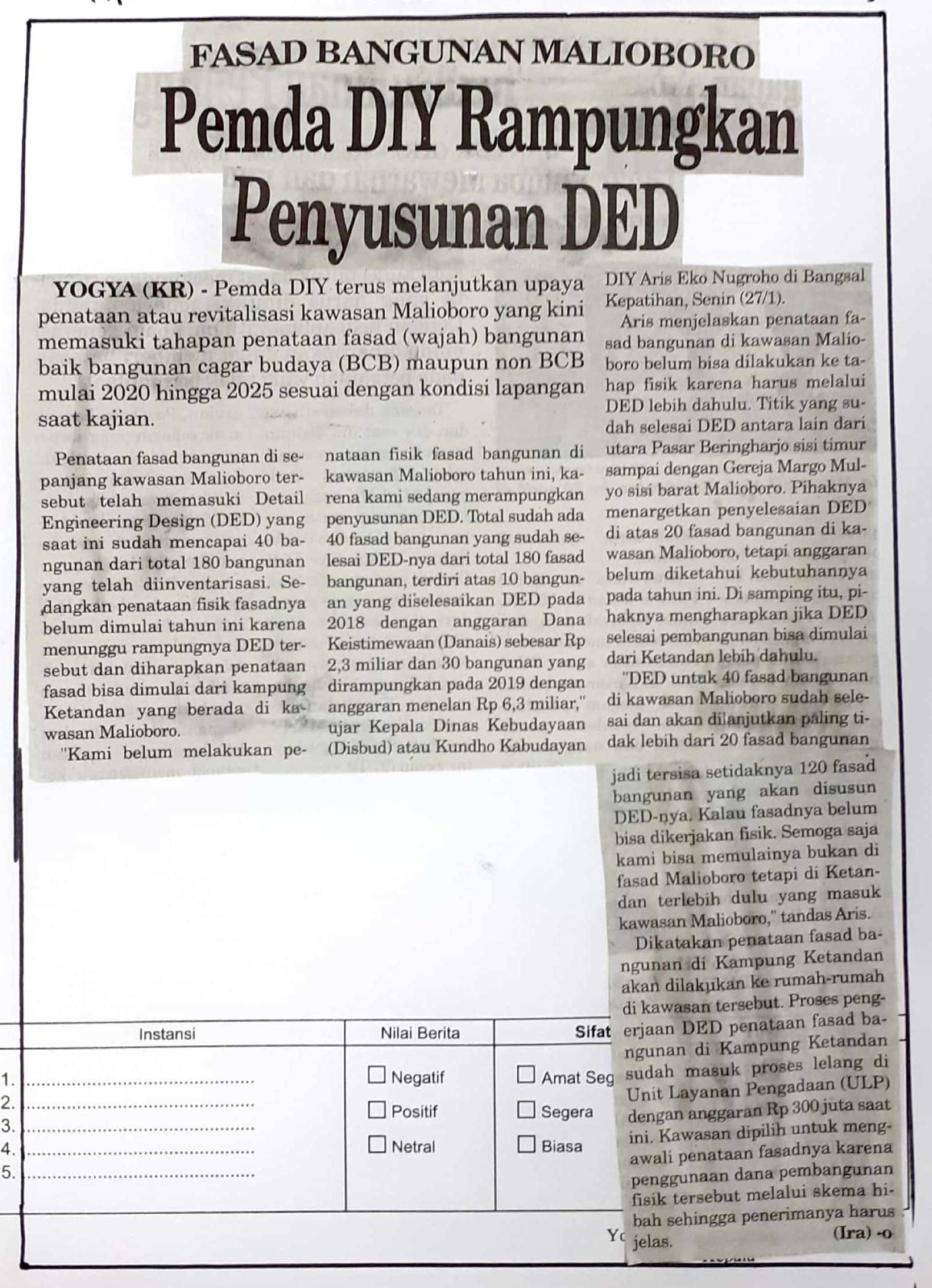 Kliping jogja terbaru
