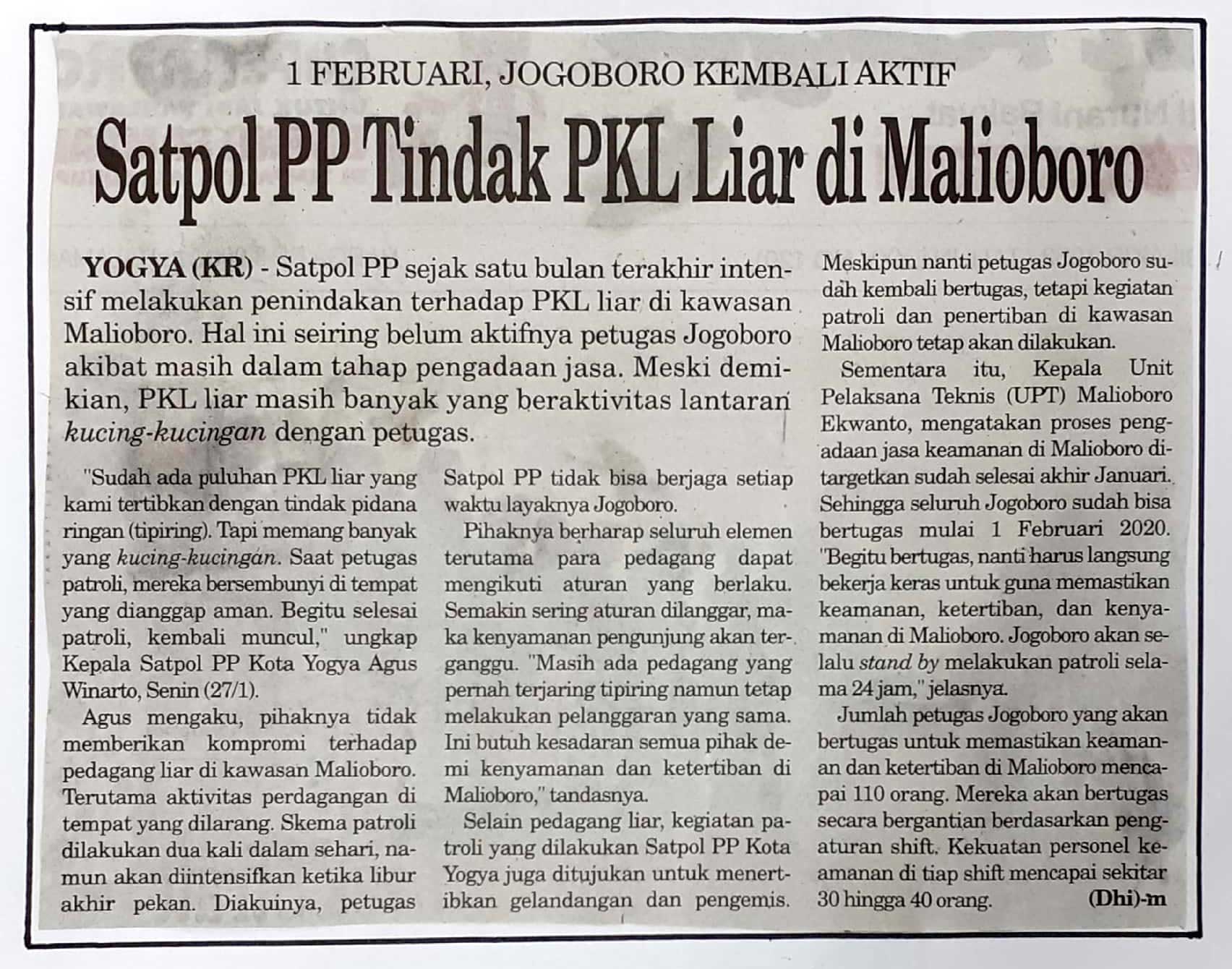Kliping jogja terbaru