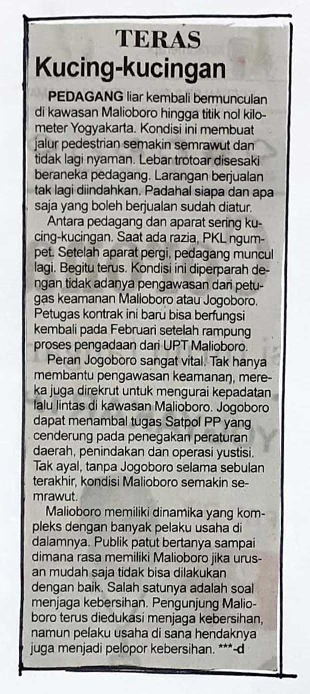 Kliping jogja terbaru