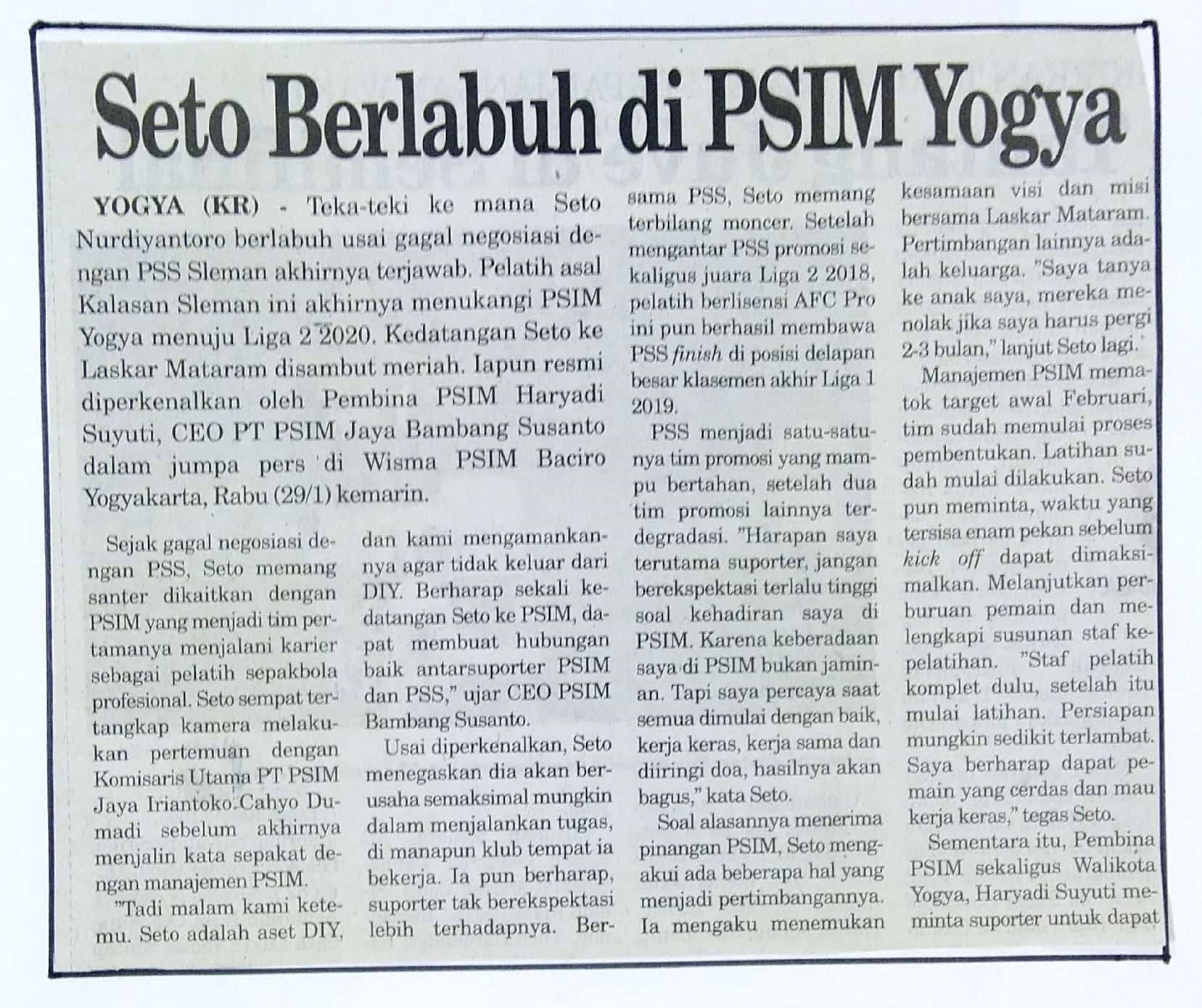 Kliping jogja terbaru