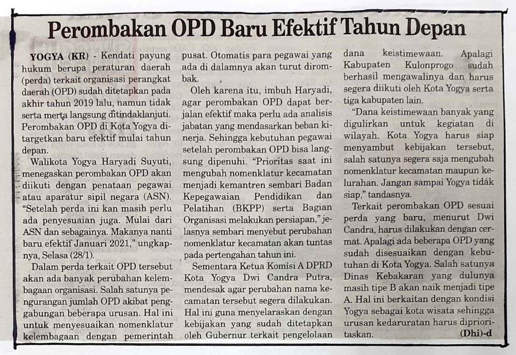 Kliping jogja terbaru