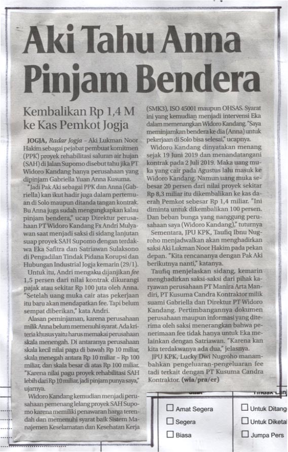 Kliping jogja terbaru