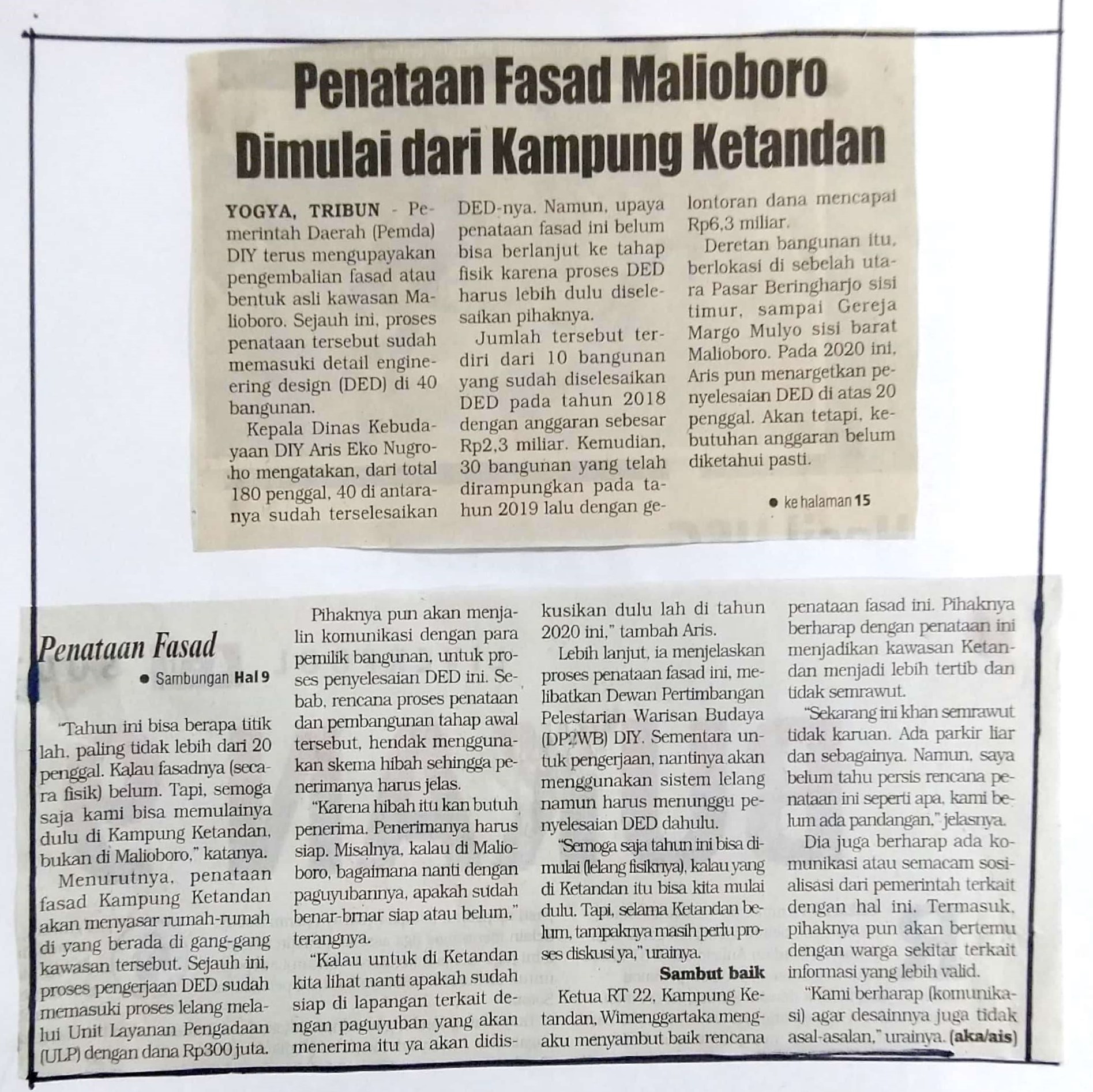 Kliping jogja terbaru