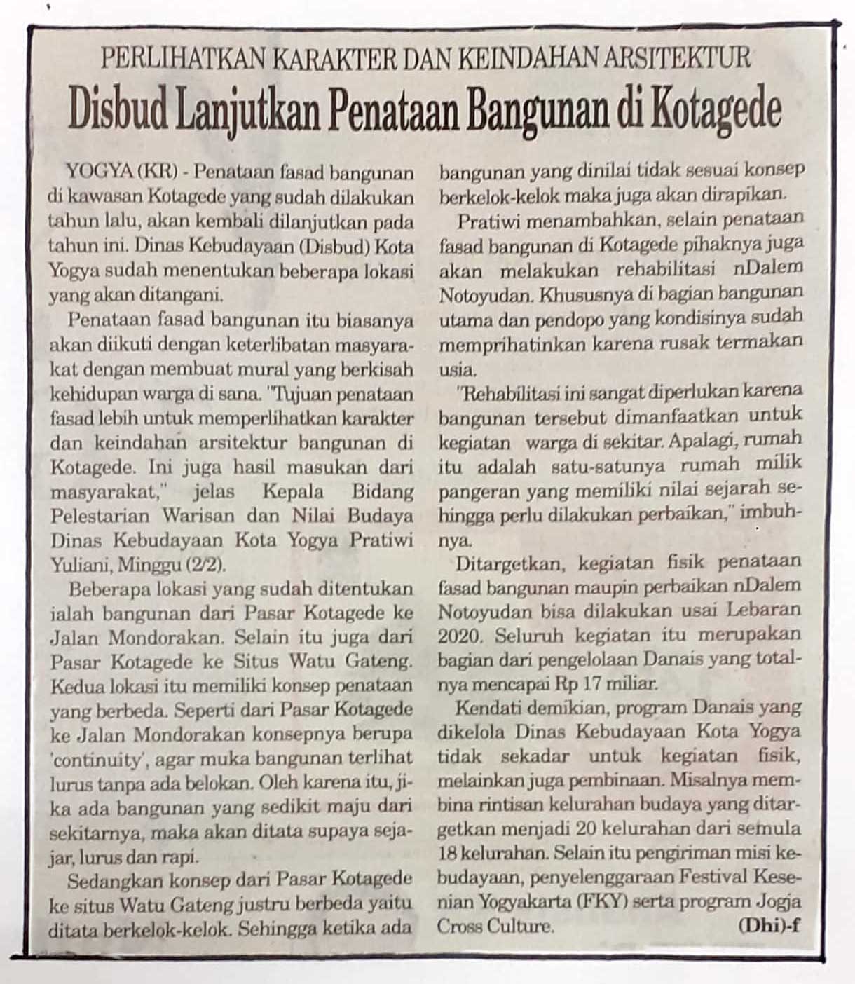 Kliping jogja terbaru