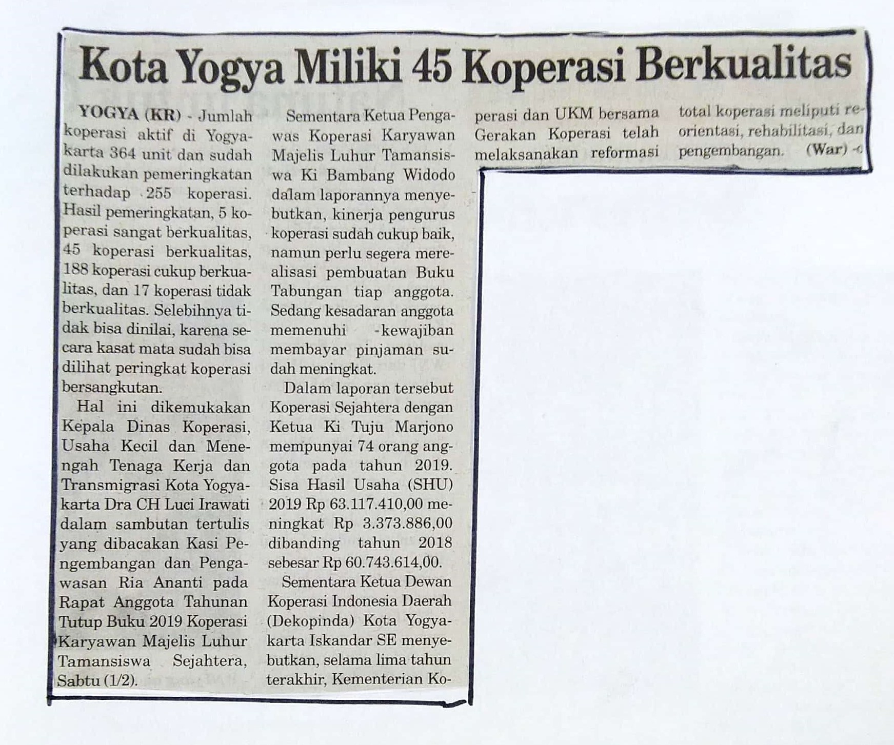 Kliping jogja terbaru