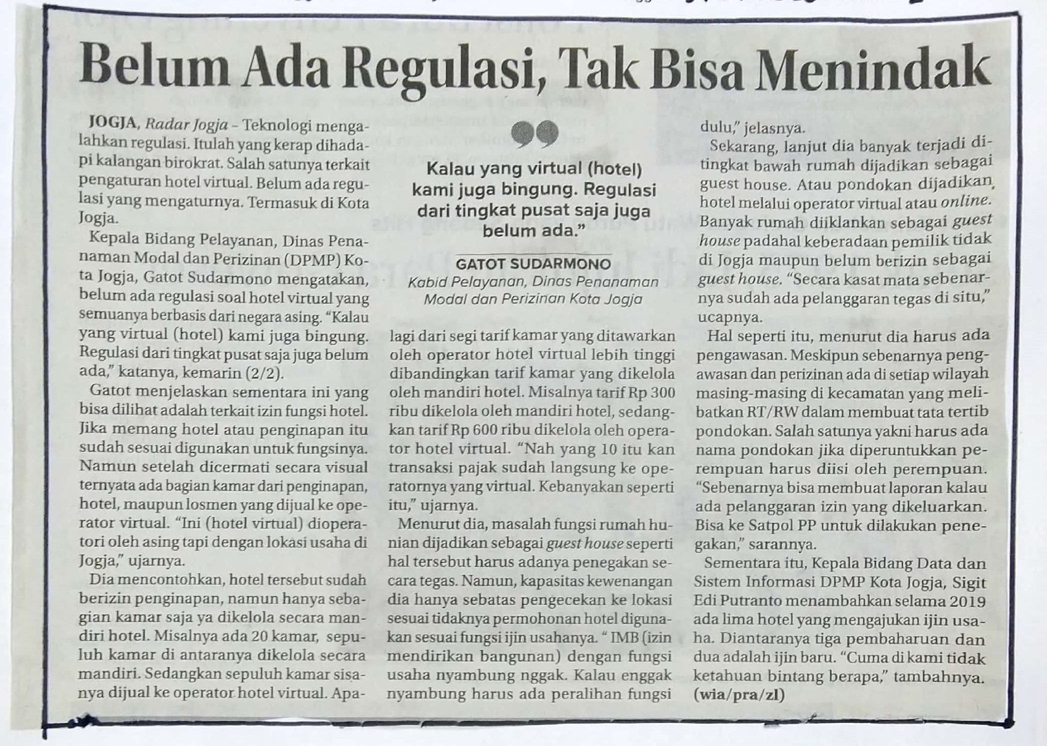 Kliping jogja terbaru