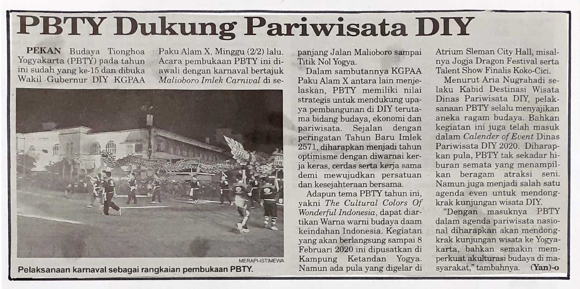 Kliping jogja terbaru