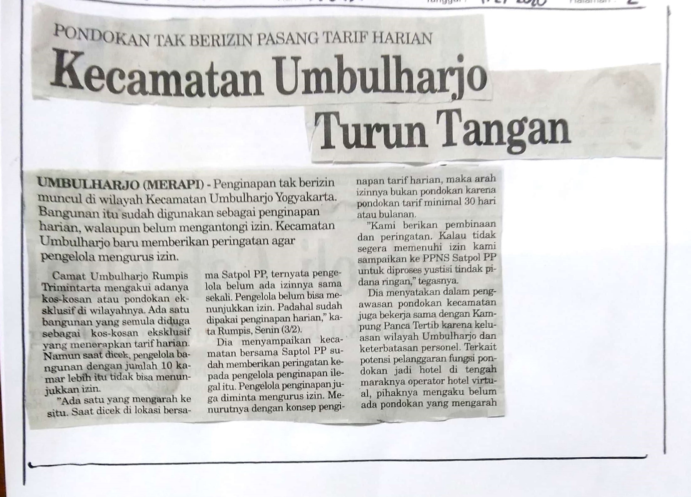 Kliping jogja terbaru