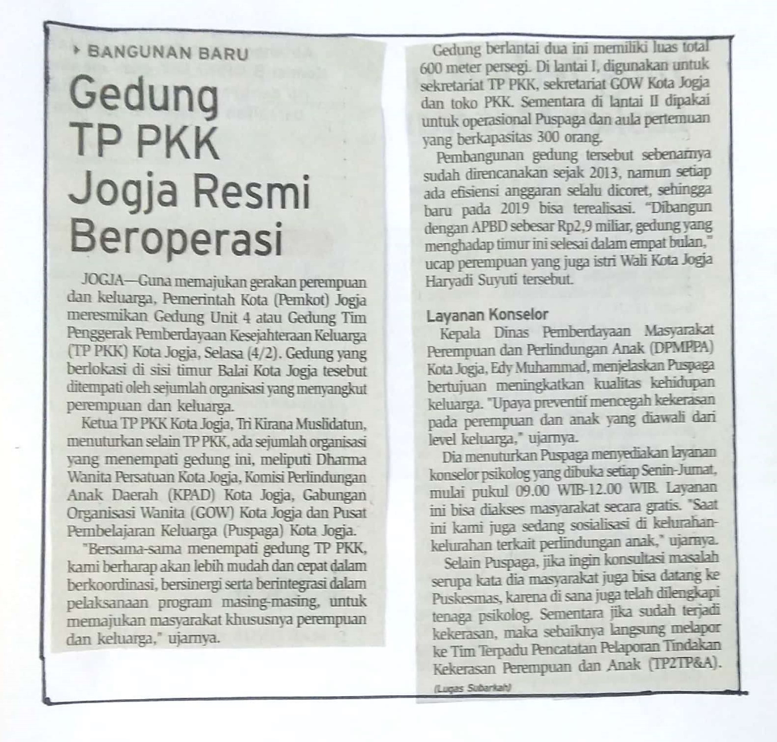Kliping jogja terbaru