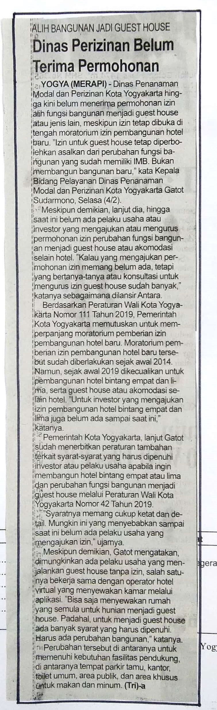 Kliping jogja terbaru