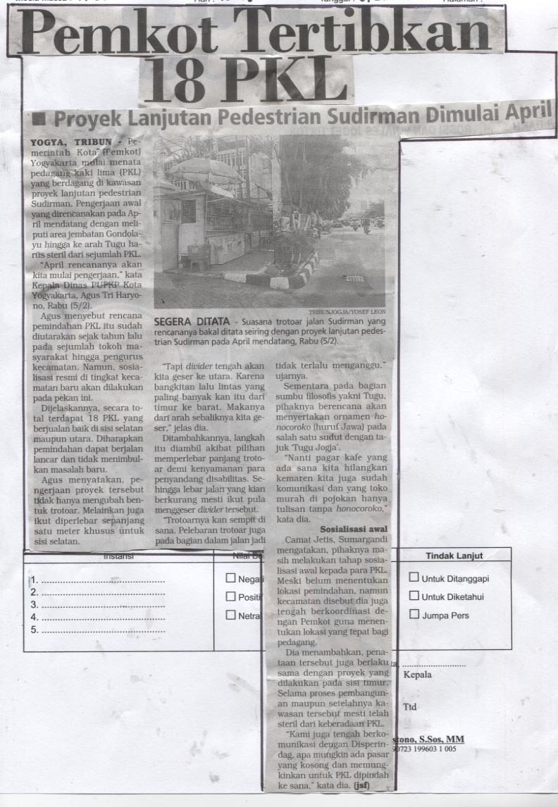 Kliping jogja terbaru