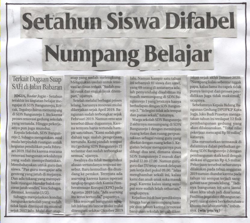 Kliping jogja terbaru