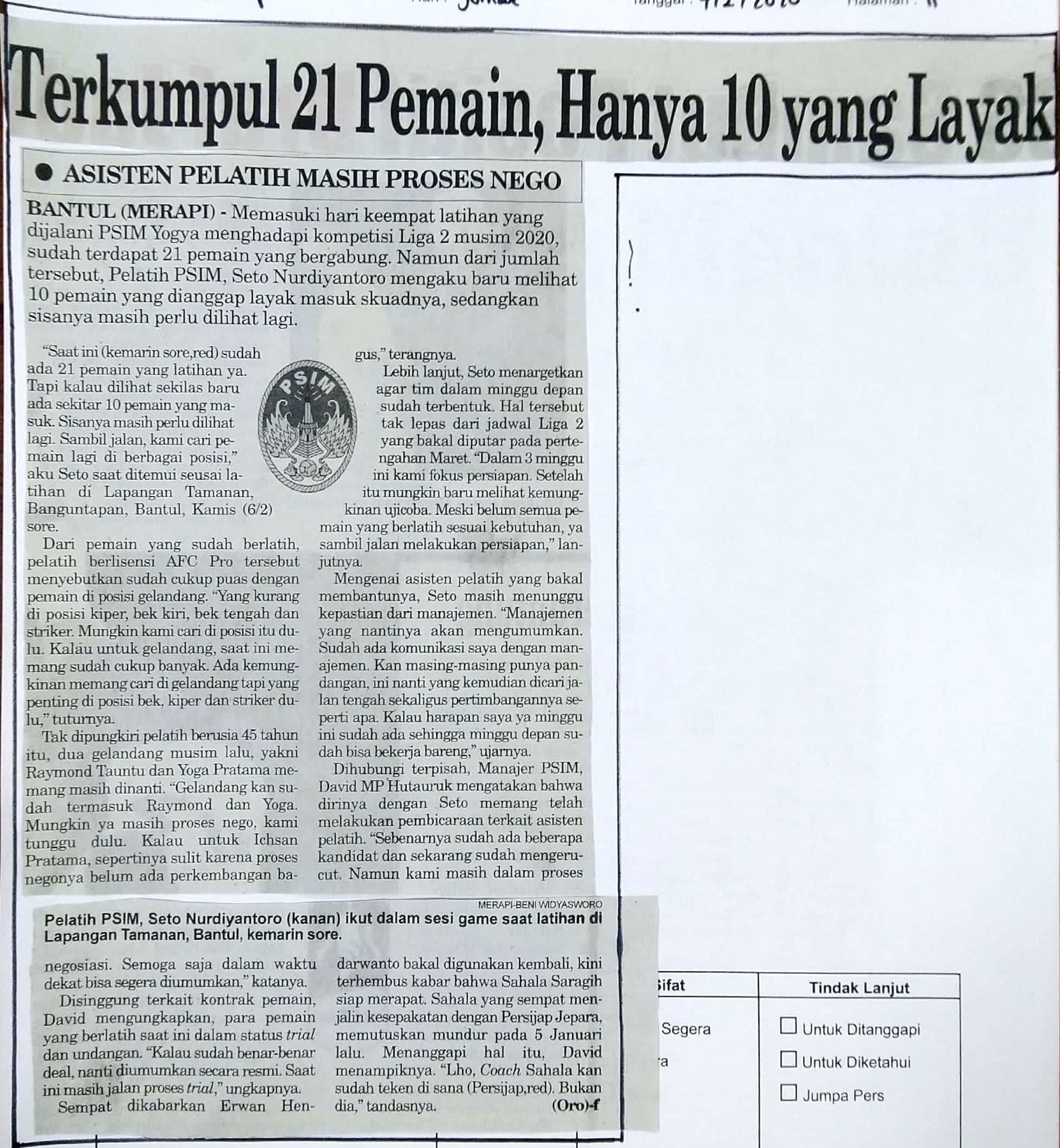 Kliping jogja terbaru