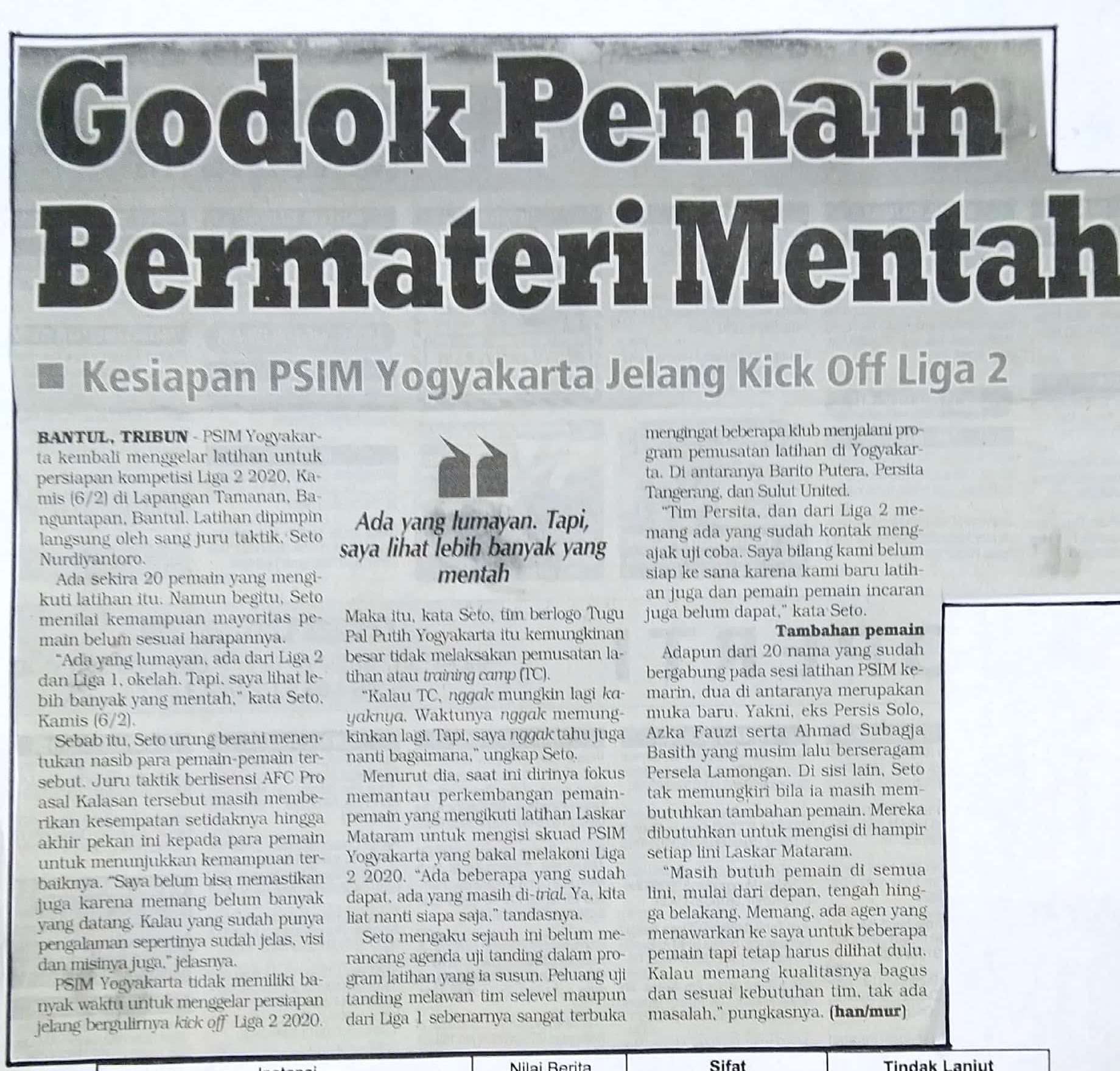 Kliping jogja terbaru