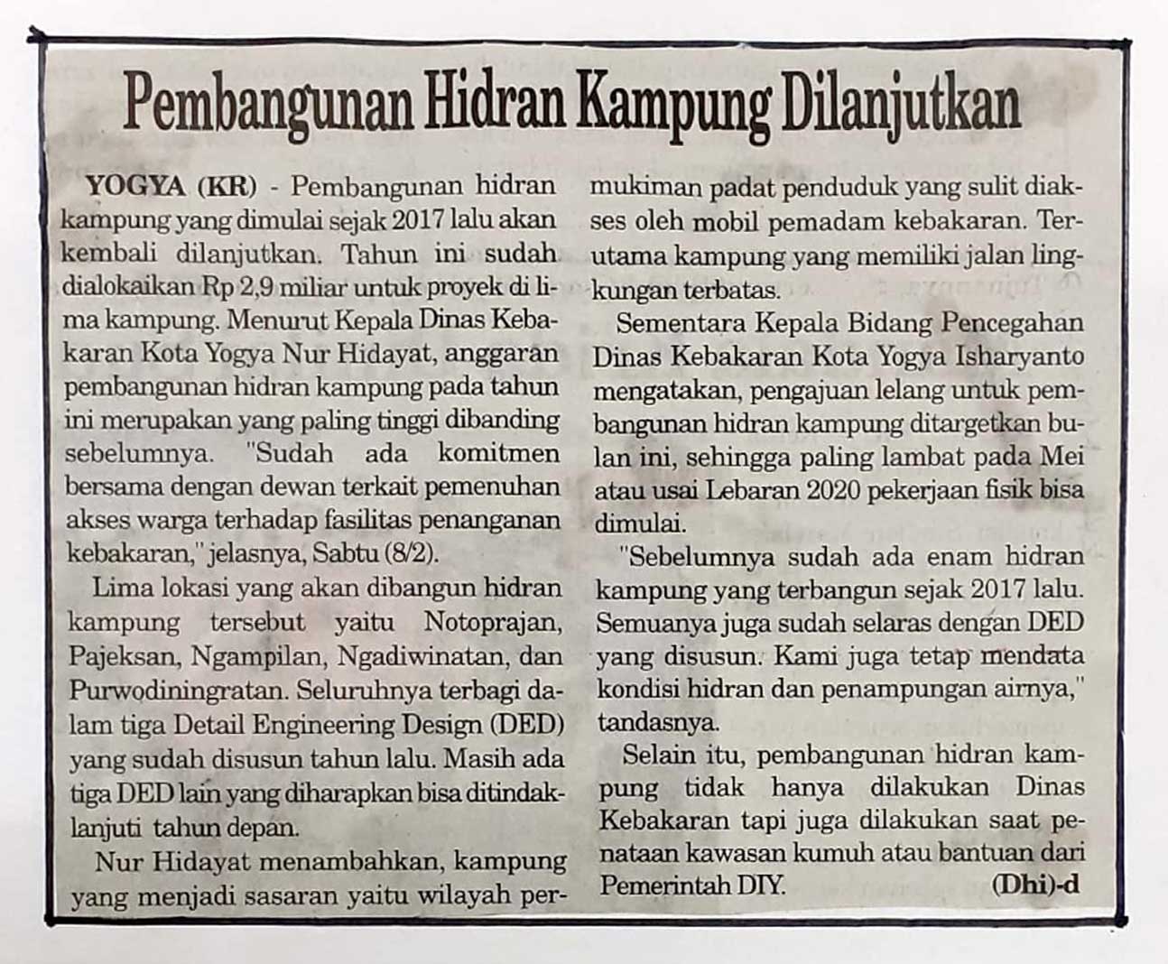 Kliping jogja terbaru
