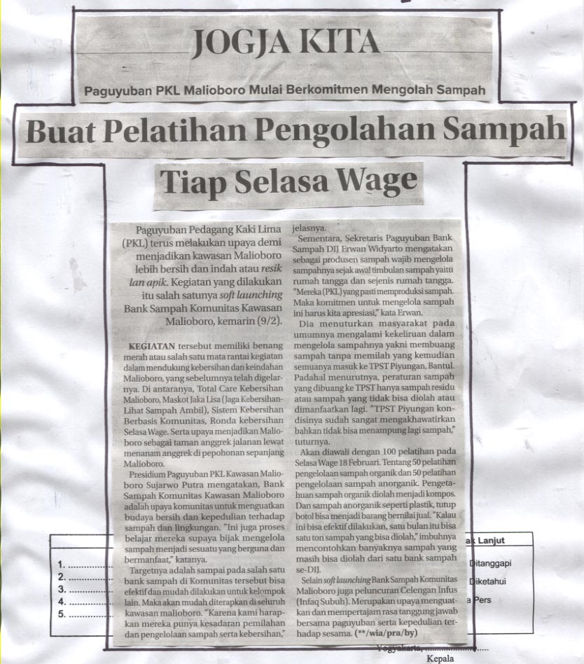 Kliping jogja terbaru