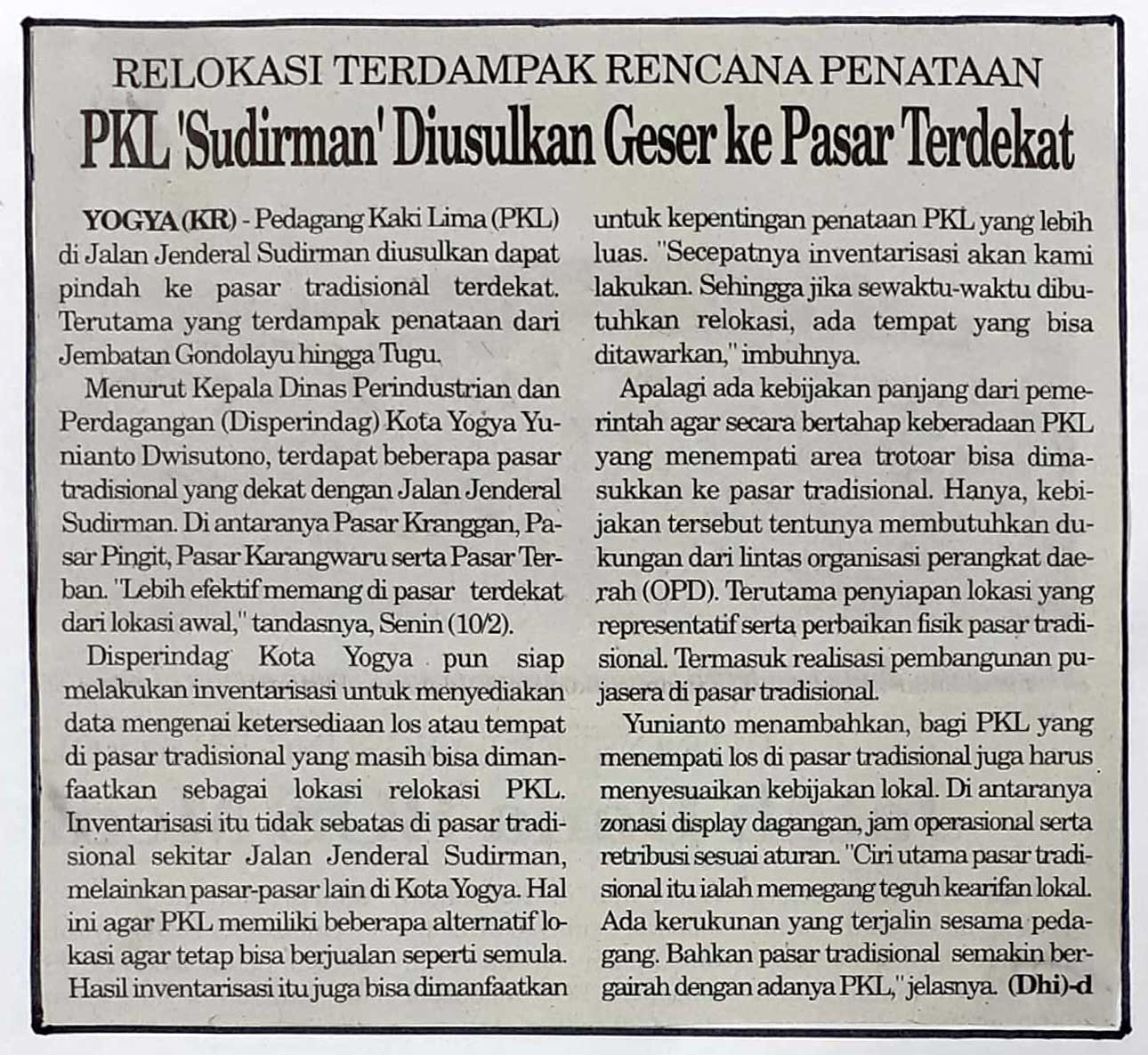 Kliping jogja terbaru
