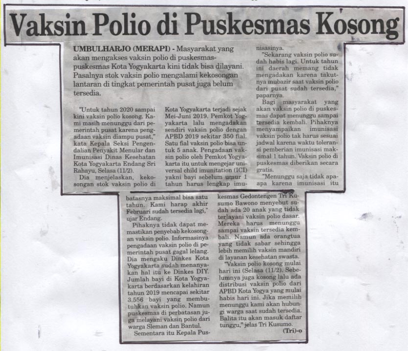 Kliping jogja terbaru