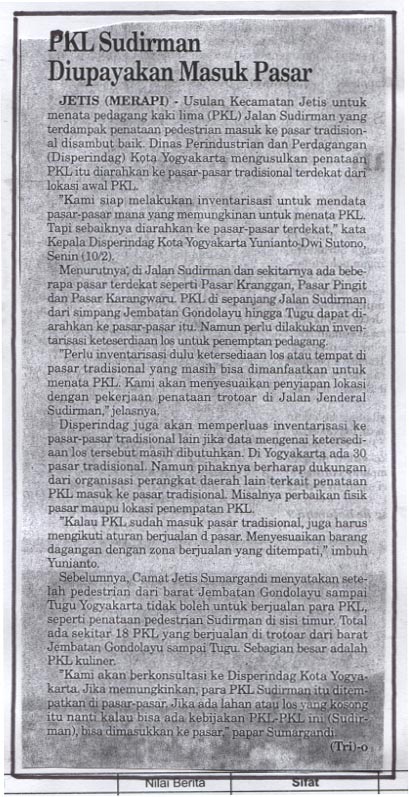 Kliping jogja terbaru