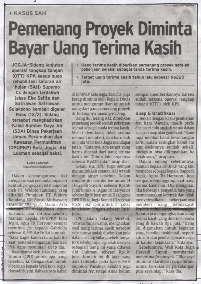 Kliping jogja terbaru