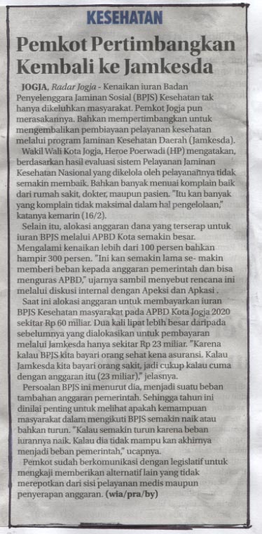 Kliping jogja terbaru