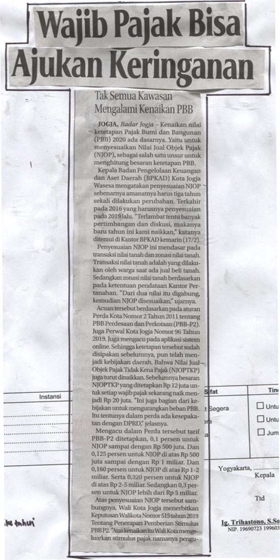 Kliping jogja terbaru