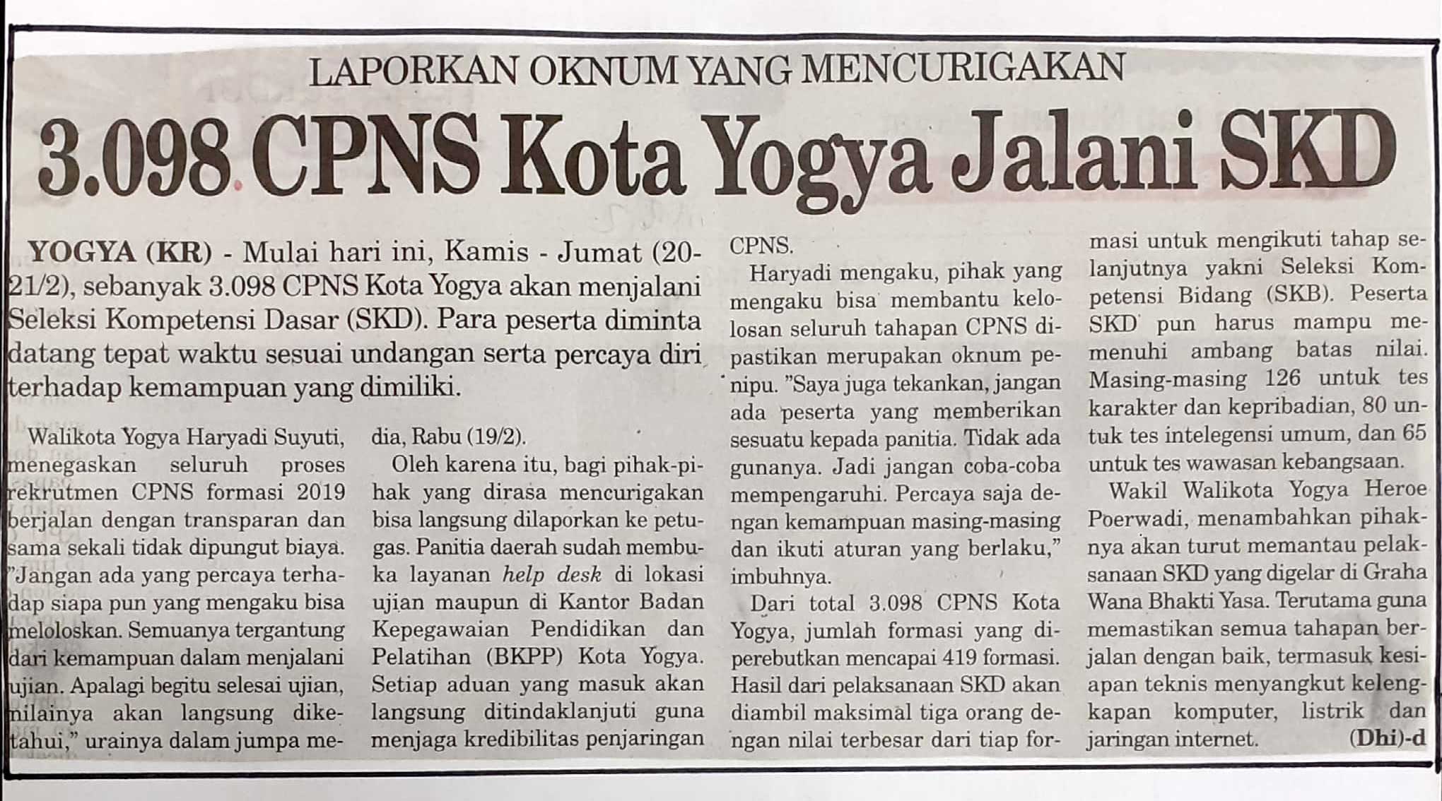 Kliping jogja terbaru