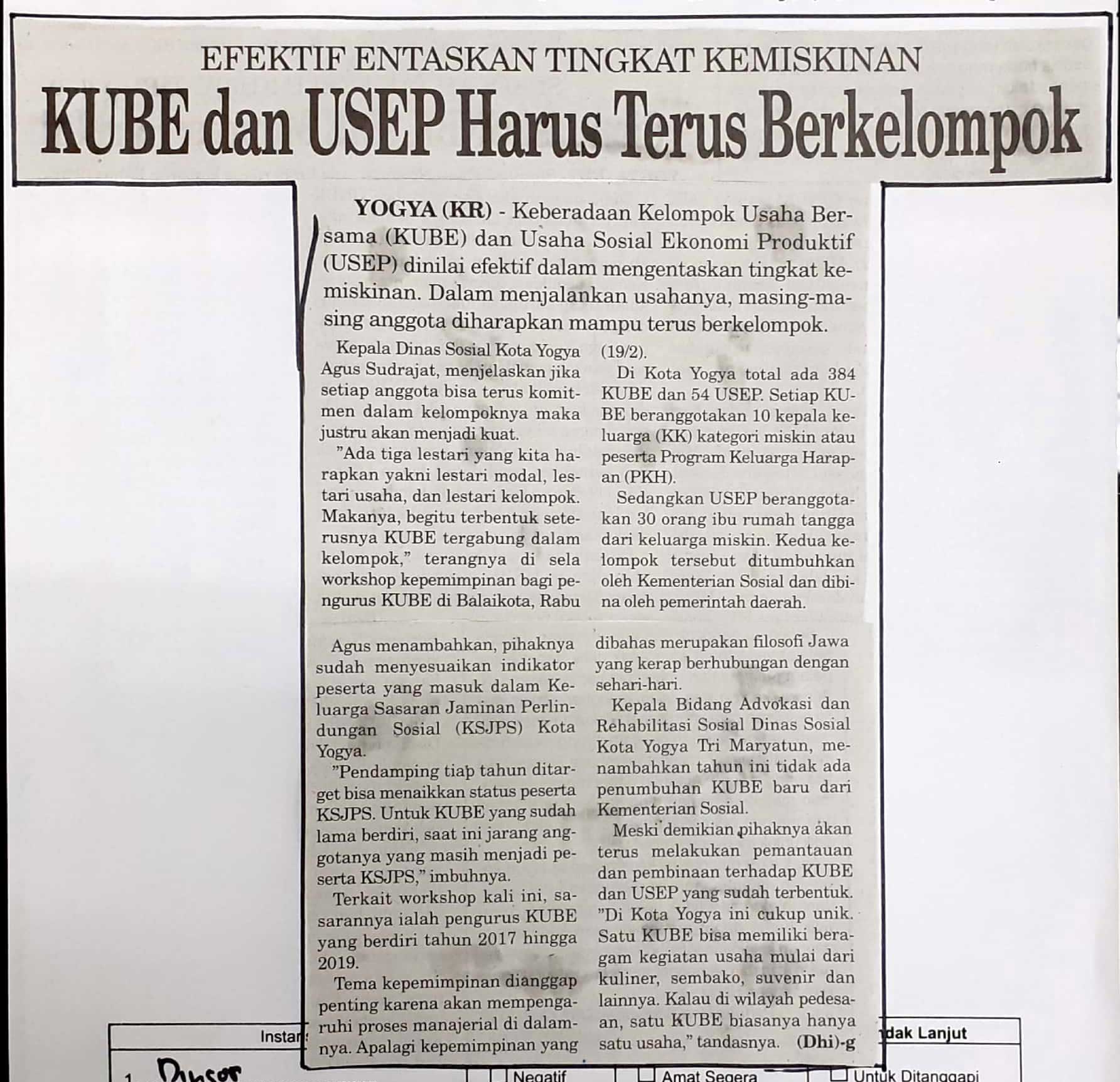 Kliping jogja terbaru