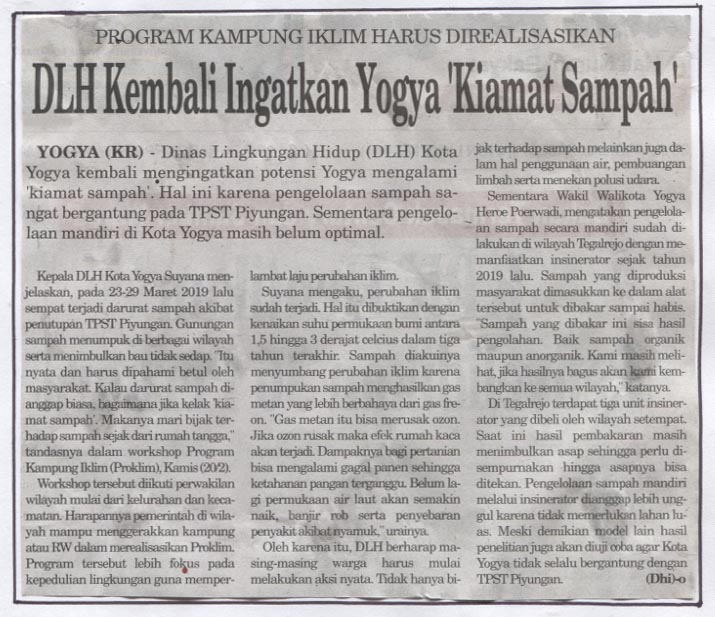 Kliping jogja terbaru