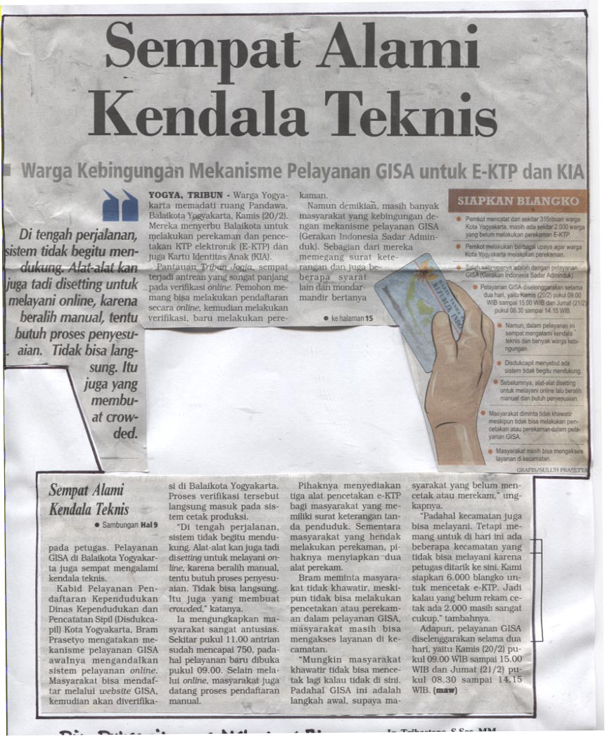 Kliping jogja terbaru