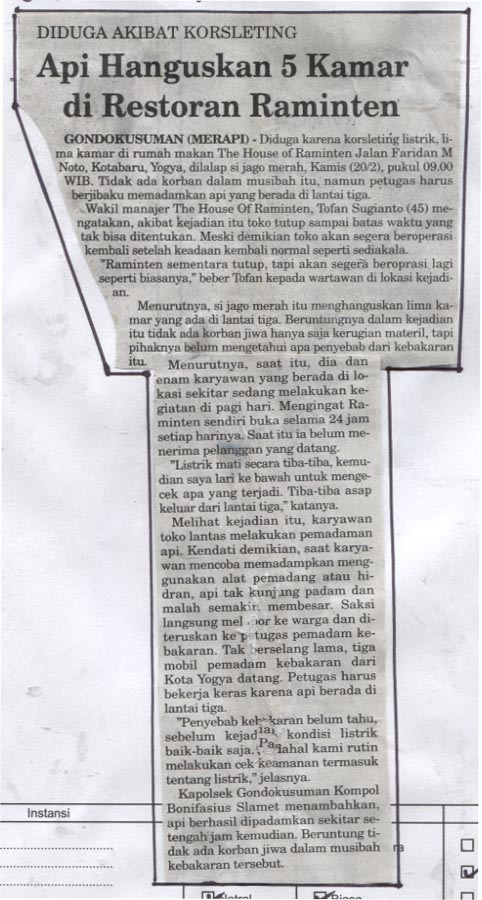 Kliping jogja terbaru