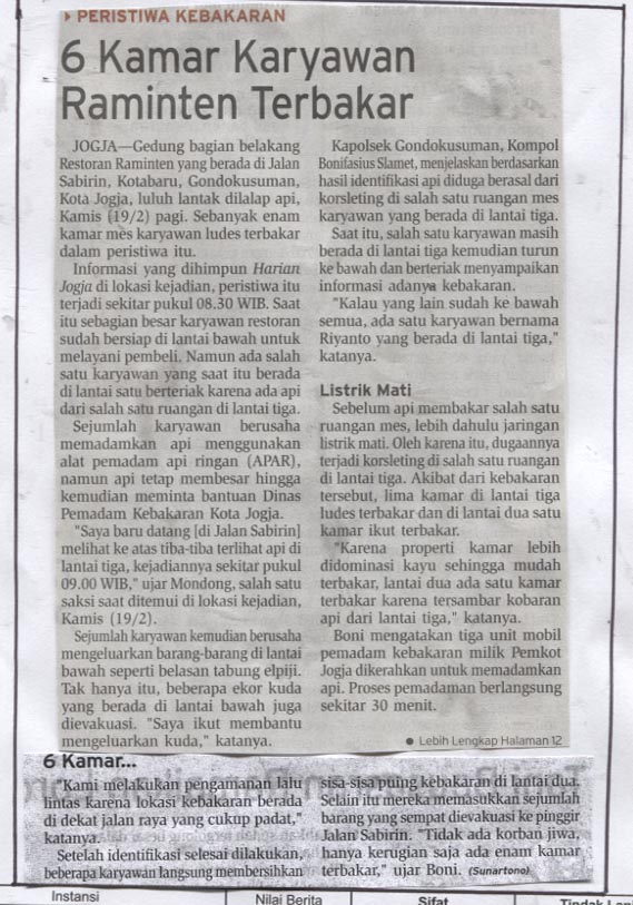 Kliping jogja terbaru