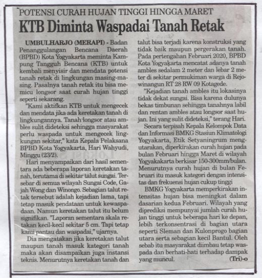 Kliping jogja terbaru