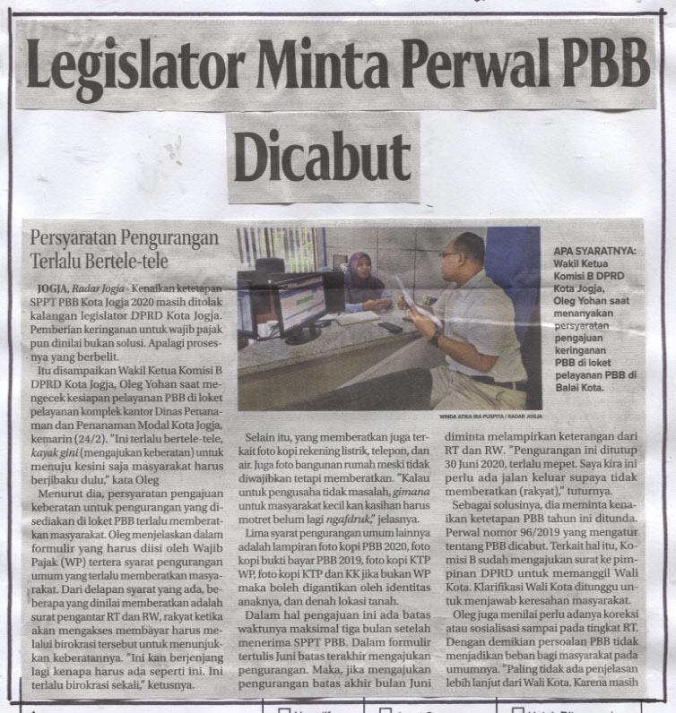 Kliping jogja terbaru