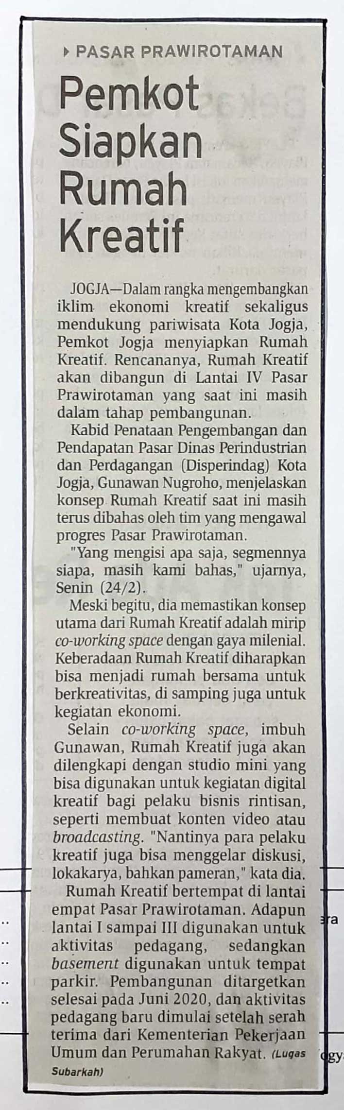 Kliping jogja terbaru