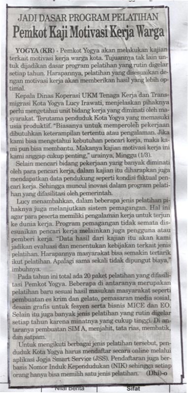 Kliping jogja terbaru