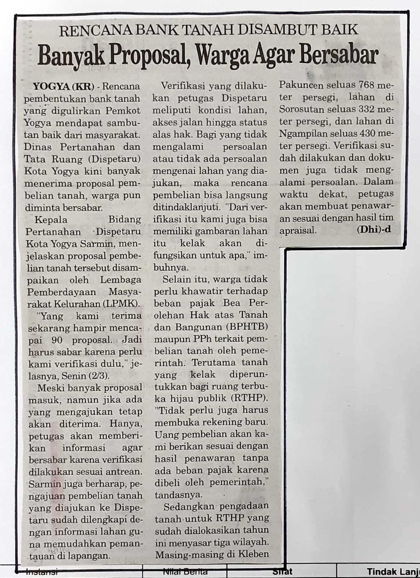 Kliping jogja terbaru