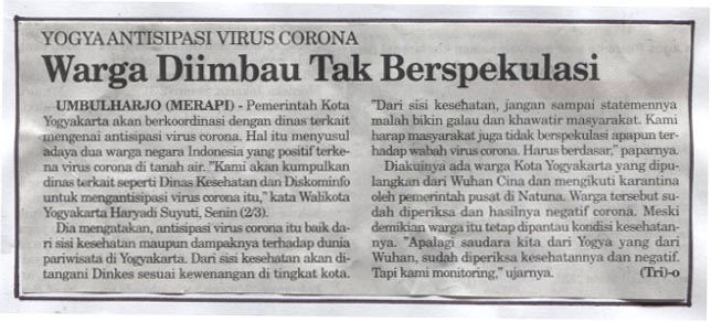 Kliping jogja terbaru