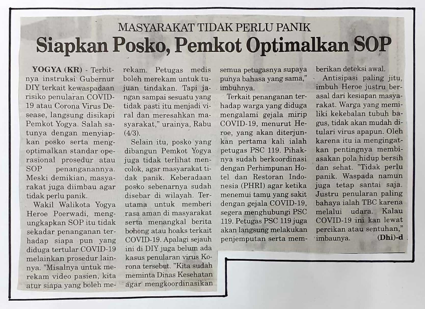 Kliping jogja terbaru