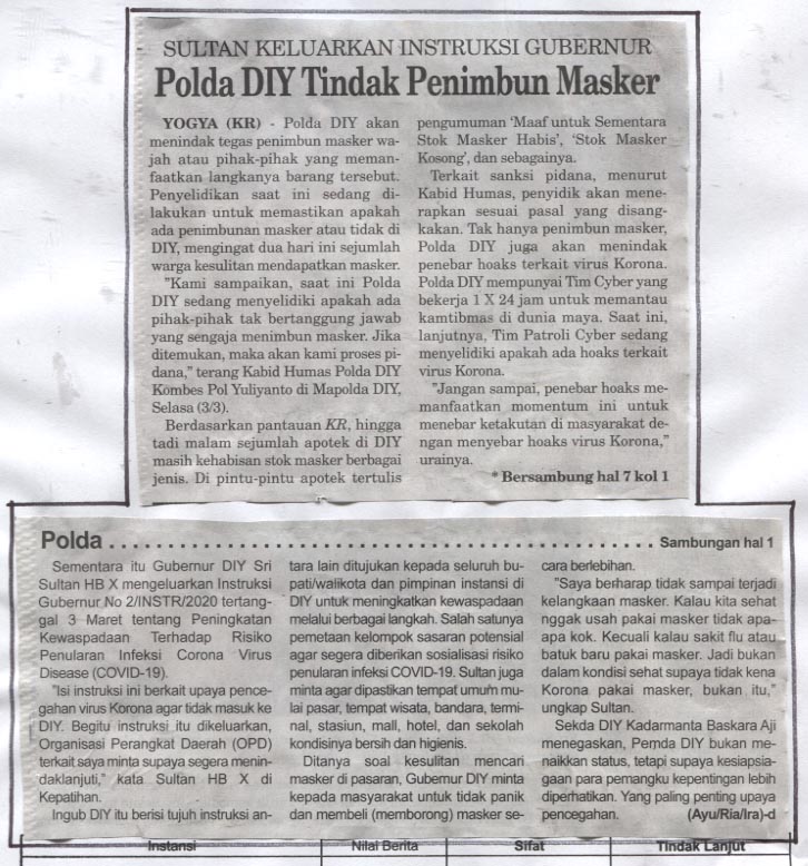 Kliping jogja terbaru