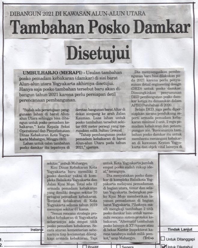 Kliping jogja terbaru