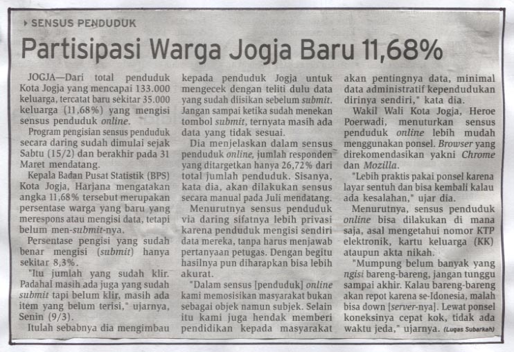 Kliping jogja terbaru