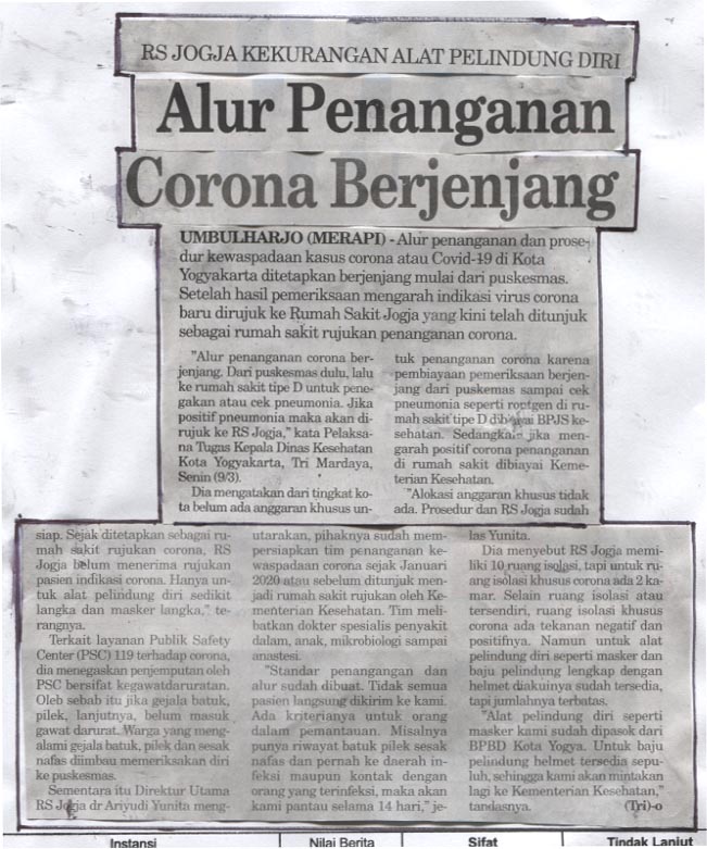 Kliping jogja terbaru