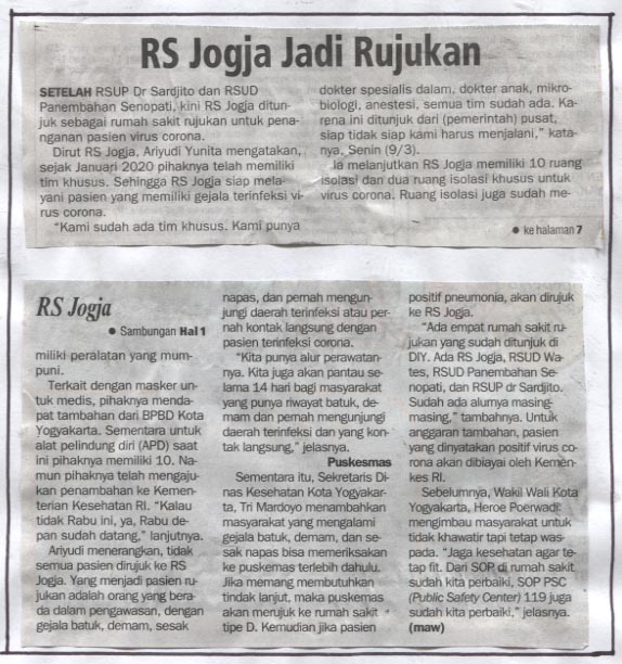 Kliping jogja terbaru