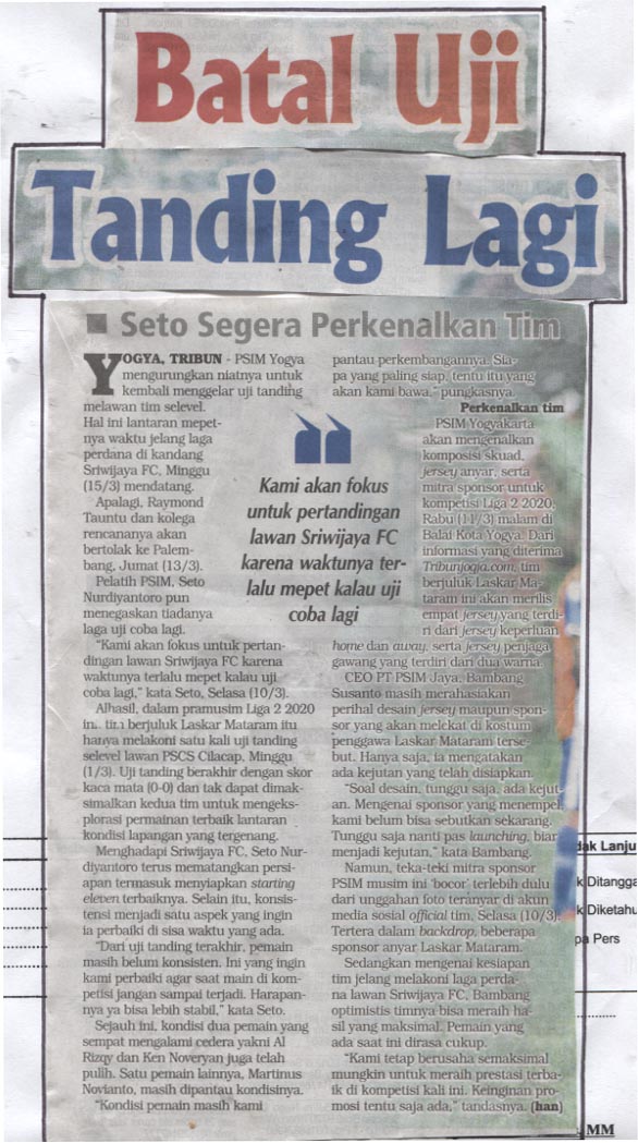 Kliping jogja terbaru